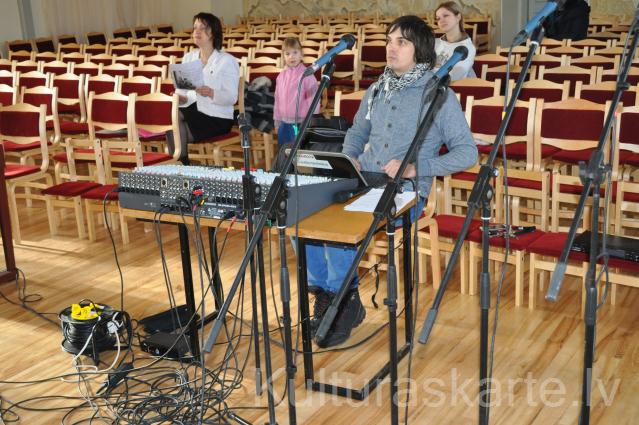 Muzikālās mini studijas izveide tautas namā